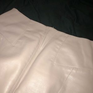 Express Skirts - Blush Pink (Minus The) Leather Pencil Skirt Express Skirts - Blush Pink (Minus The) Leather Pencil Skirt